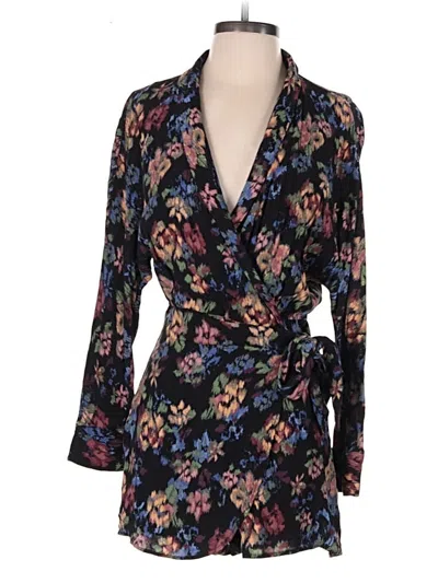 Pre-owned Zara Trf Romper In Blue