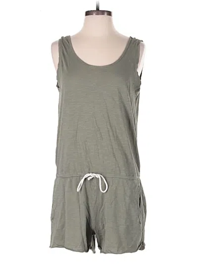 Pre-owned Zara Trf Romper In Green