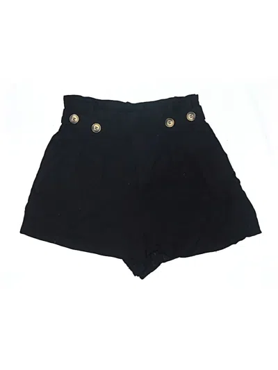 Pre-owned Zara Trf Shorts In Black