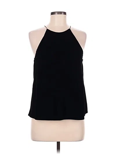 Pre-owned Zara Trf Tank Top Black Halter Neckline Tops