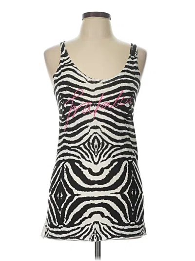 Pre-owned Zara Trf Tank Top Black Halter Neckline Tops