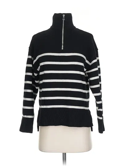 Pre-owned Zara Turtleneck Sweater In Black