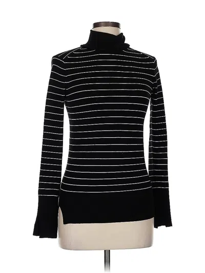 Pre-owned Zara Turtleneck Sweater In Black