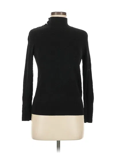 Pre-owned Zara Turtleneck Sweater In Black