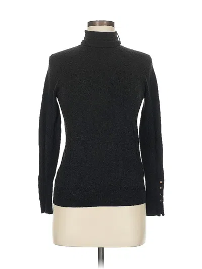 Pre-owned Zara Turtleneck Sweater In Black