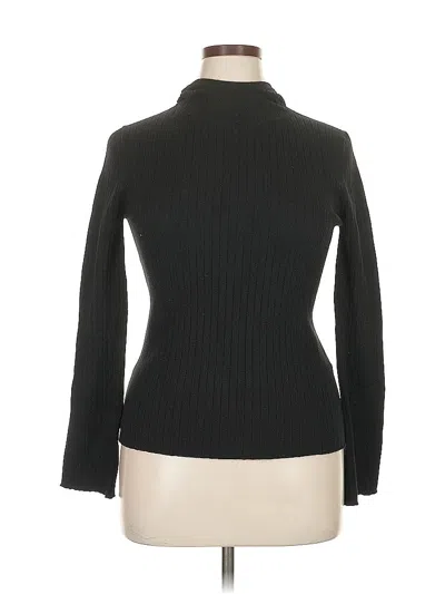 Pre-owned Zara Turtleneck Sweater In Black