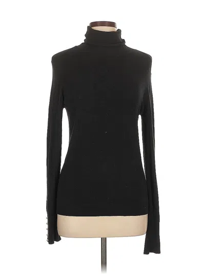 Pre-owned Zara Turtleneck Sweater In Black