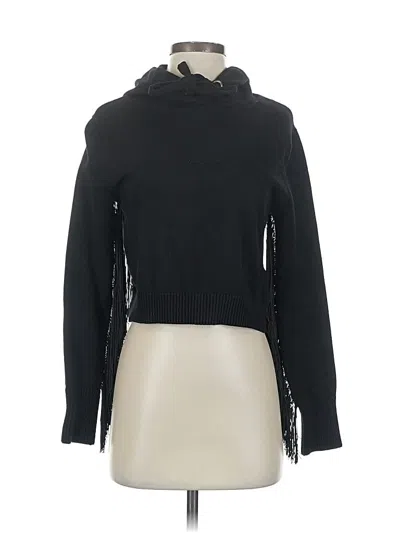 Pre-owned Zara Turtleneck Sweater In Black