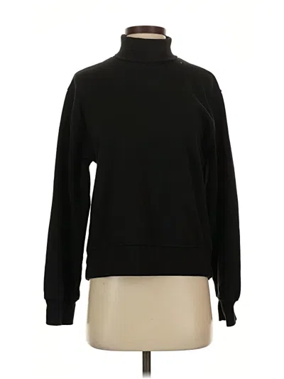 Pre-owned Zara Turtleneck Sweater In Black
