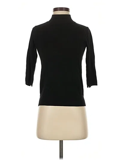 Pre-owned Zara Turtleneck Sweater In Black