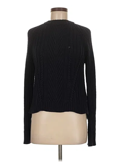 Pre-owned Zara Turtleneck Sweater In Black