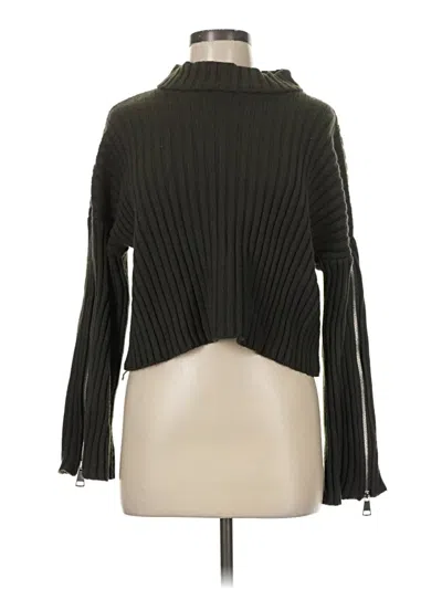 Pre-owned Zara Turtleneck Sweater In Black
