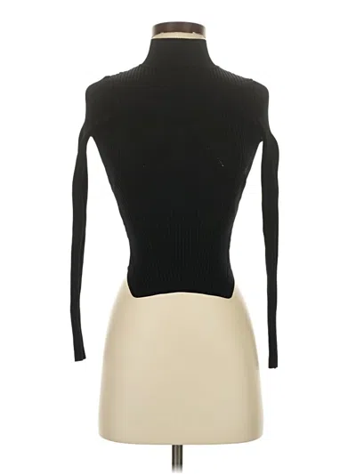 Pre-owned Zara Turtleneck Sweater In Black