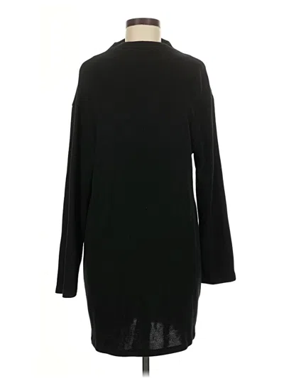 Pre-owned Zara Turtleneck Sweater In Black