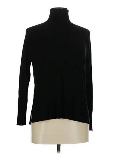 Pre-owned Zara Turtleneck Sweater In Black