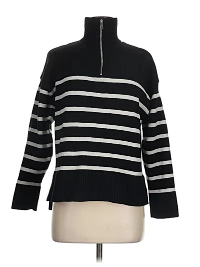 Pre-owned Zara Turtleneck Sweater In Black