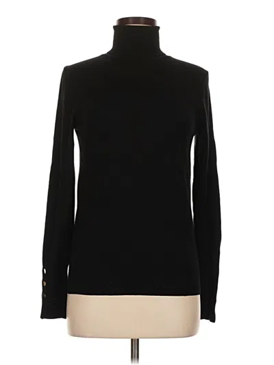 Pre-owned Zara Turtleneck Sweater In Black