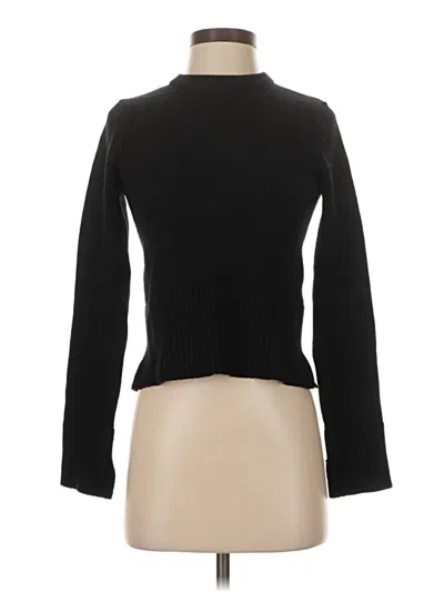 Pre-owned Zara Turtleneck Sweater In Black