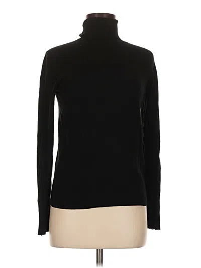 Pre-owned Zara Turtleneck Sweater In Black