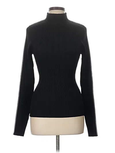Pre-owned Zara Turtleneck Sweater In Black