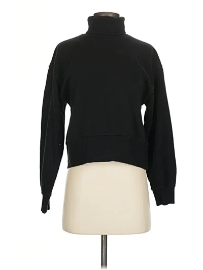 Pre-owned Zara Turtleneck Sweater In Black