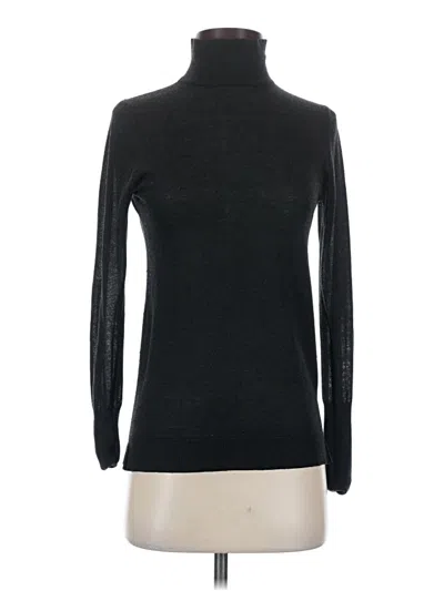 Pre-owned Zara Turtleneck Sweater In Black