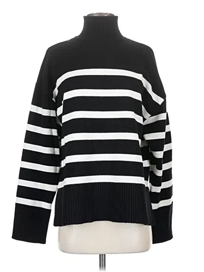 Pre-owned Zara Turtleneck Sweater In Black