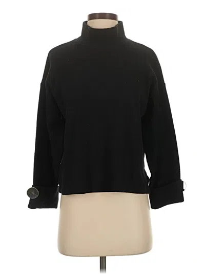 Pre-owned Zara Turtleneck Sweater In Black