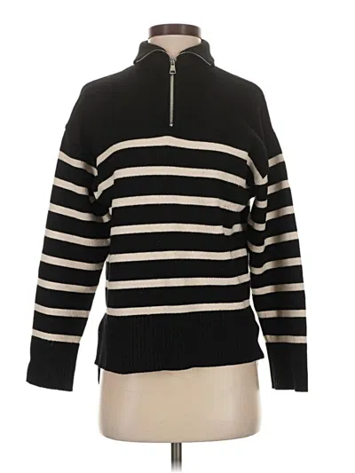 Pre-owned Zara Turtleneck Sweater In Black