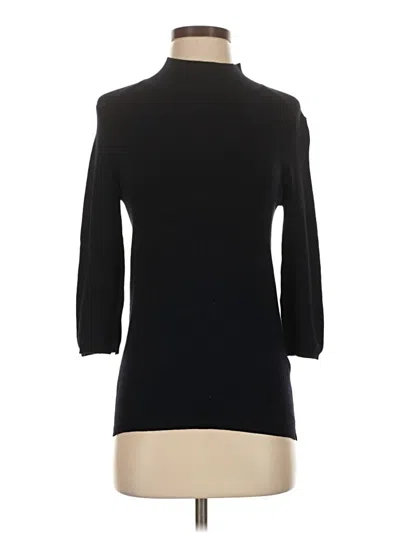 Pre-owned Zara Turtleneck Sweater In Black