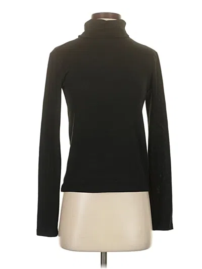 Pre-owned Zara Turtleneck Sweater In Black