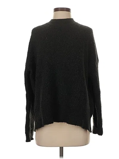 Pre-owned Zara Turtleneck Sweater In Black