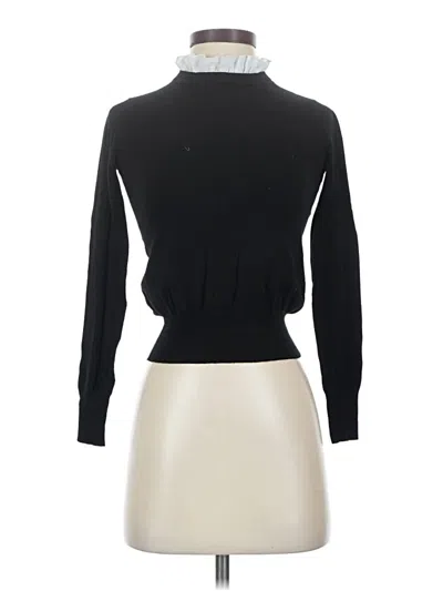 Pre-owned Zara Turtleneck Sweater In Black