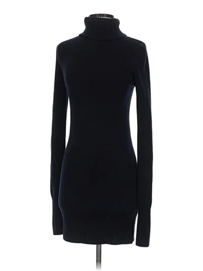 Pre-owned Zara Turtleneck Sweater In Black