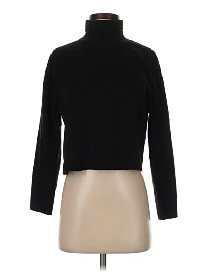Pre-owned Zara Turtleneck Sweater In Black