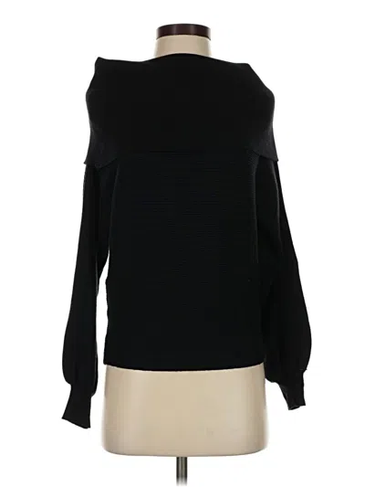 Pre-owned Zara Turtleneck Sweater In Black