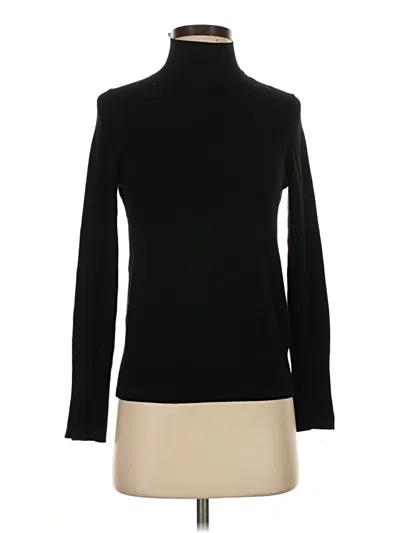 Pre-owned Zara Turtleneck Sweater In Black