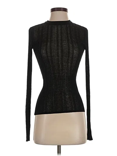 Pre-owned Zara Turtleneck Sweater In Black