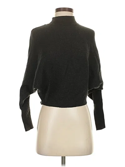 Pre-owned Zara Turtleneck Sweater In Black
