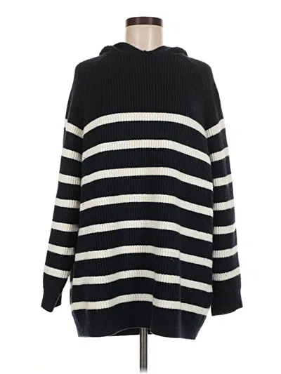 Pre-owned Zara Turtleneck Sweater In Black