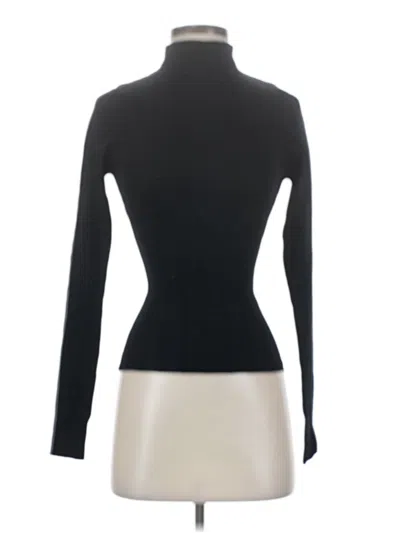 Pre-owned Zara Turtleneck Sweater In Black