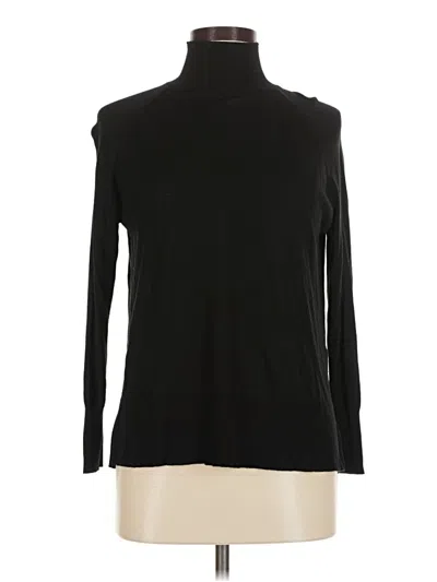 Pre-owned Zara Turtleneck Sweater In Black