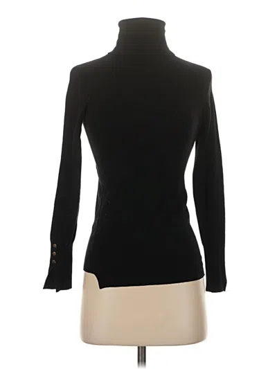 Pre-owned Zara Turtleneck Sweater In Black