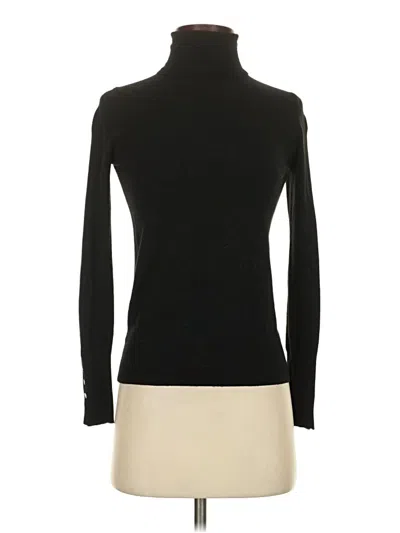 Pre-owned Zara Turtleneck Sweater In Black
