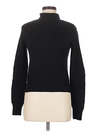 Pre-owned Zara Turtleneck Sweater In Black