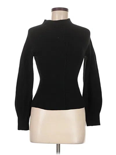 Pre-owned Zara Turtleneck Sweater In Black