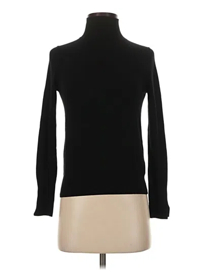 Pre-owned Zara Turtleneck Sweater In Black