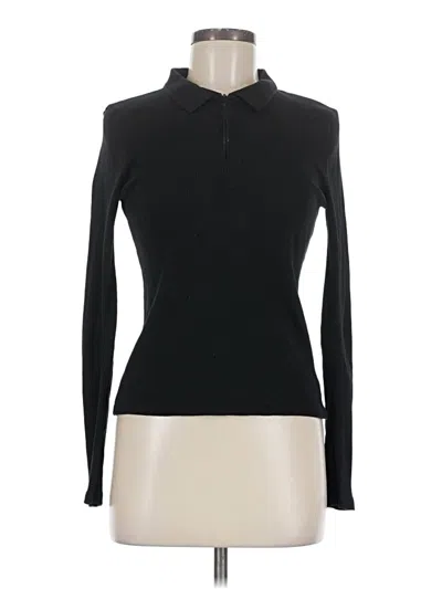 Pre-owned Zara Turtleneck Sweater In Black