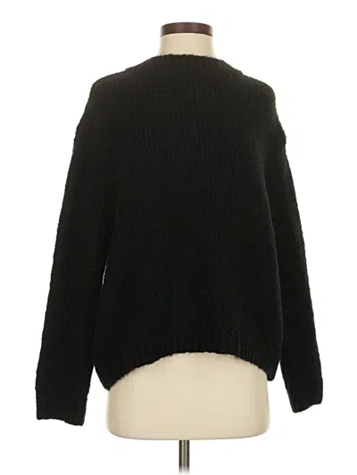 Pre-owned Zara Turtleneck Sweater In Black