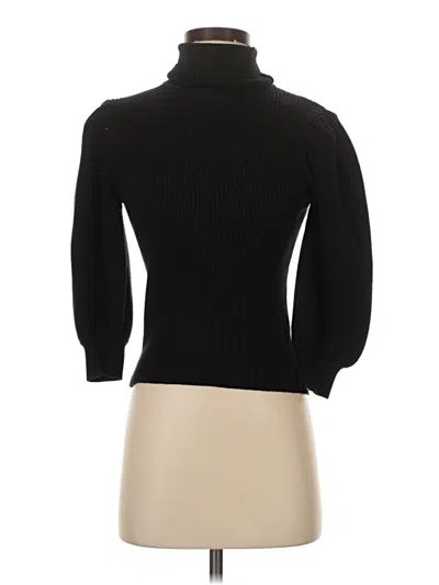 Pre-owned Zara Turtleneck Sweater In Black